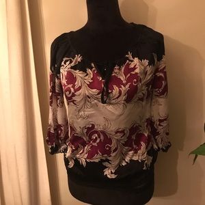 Luna Floral Smocked Blouse.
